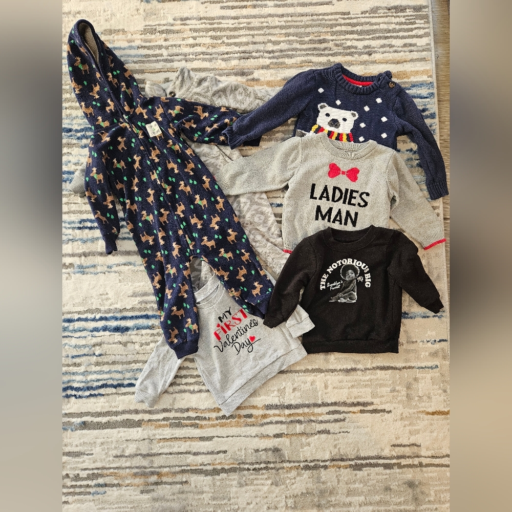 Sweaters and onesies - Winter